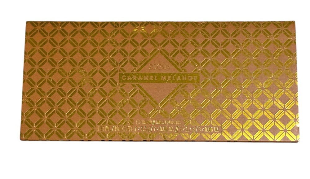 NWT Authentic Zoeva Caramel Melange Eyeshadow Palette NEW 10 SHADES